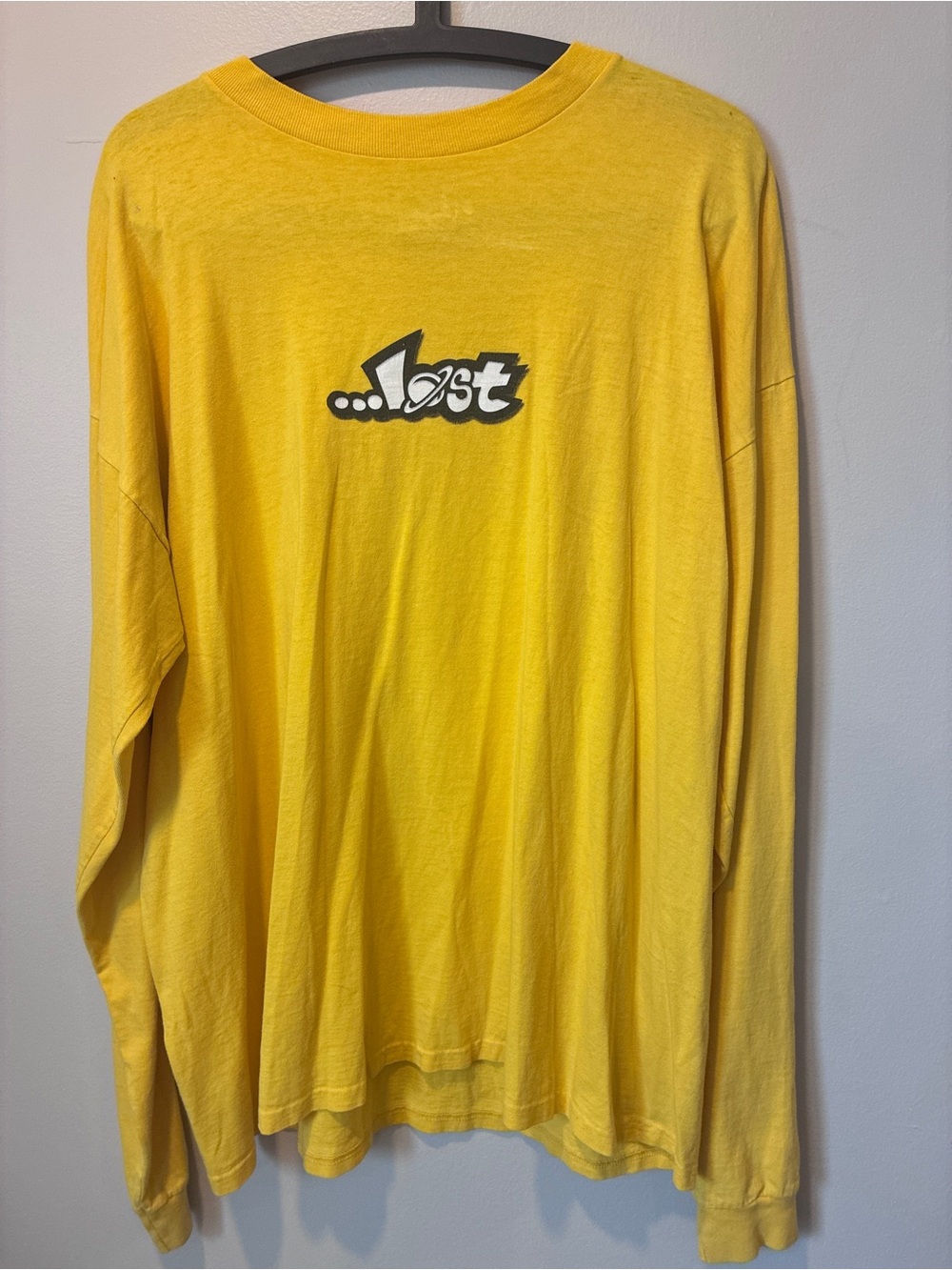 Lost Yellow Long Sleeve Logo Tee
